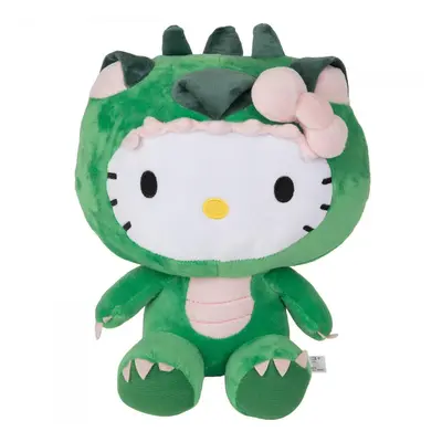 Hello Kitty 13" Plush Doll In Dinosaur Clothes