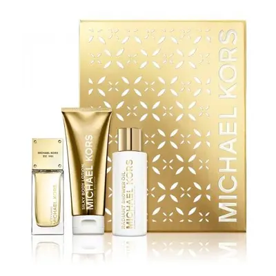 Michael Kors Sexy Amber Pcs Set: 1.7 Eau De Parfum Spray + 3.4 Body Lotion + 3.4 Radiant Shower 