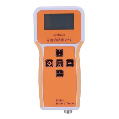 (A) Internal Resistance Detector With Lcd Display Screen Reusable For Car Batteries