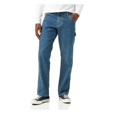 Dickies Men's Relaxed Straight Fit Carpenter Jean Tinted Heritage Kha