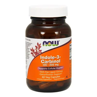 NOW Foods Indole-3-Carbinol (I3C), 200mg - vcaps