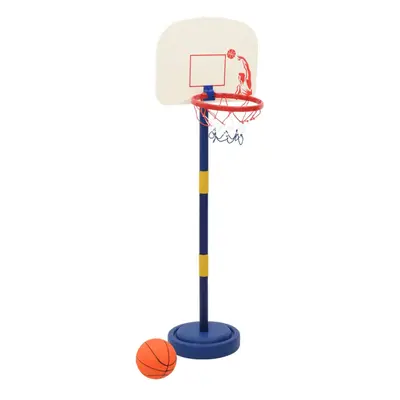 vidaXL Basketball Stand with Ball and Pump Adjustable Height Basketball Hoop