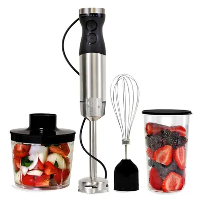 (Silver, Immersion Blenders) Hand Blender in Immersion Blender