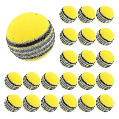 20 Pcs Foam Golf Practice Balls - Sponge Golf Training Ball Rainbow Sponge Ball Soft for Indoor 