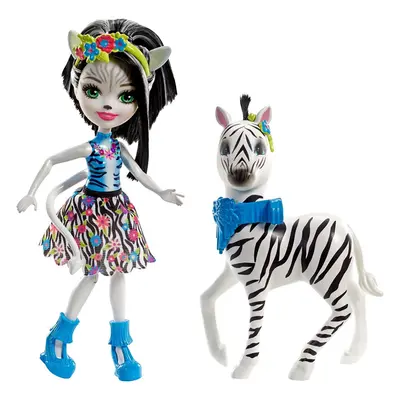 Enchantimals Zelena Zebra Doll, Large