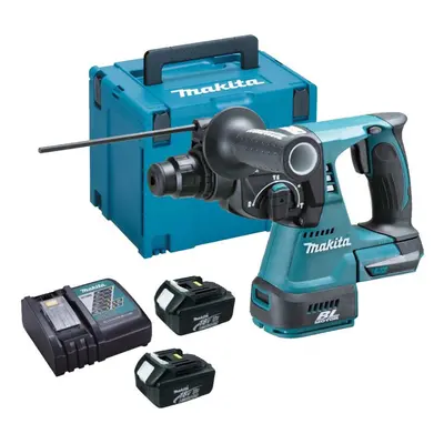 Makita DHR242RFE 18v LXT Li-Ion Mode SDS Rotary Hammer Drill 2x3.0ah + Charger