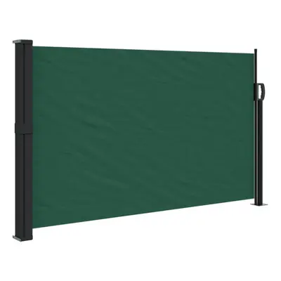 (dark green, x cm) vidaXL Retractable Side Awning Outdoor Privacy Screen Balcony Sunshade Shelte