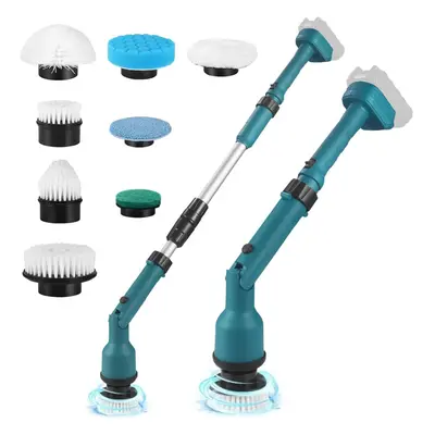 Electric Swivel Compatible with Makita 18V Battery, IPX7 Cordless Electric Cleaning Brush with R