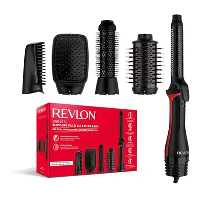 One-StepTM Blow-Dry Multi Air Styler 5-in-1 (Detachable Heads, Curler, Dryer, Volumiser, Styler 