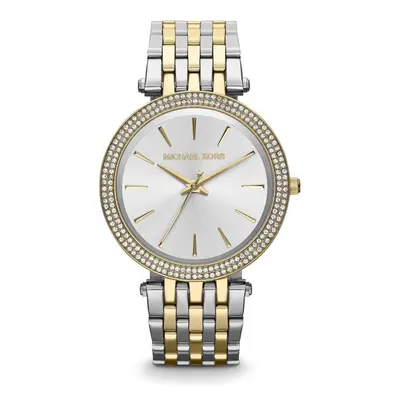 Michael Kors MK3215 Ladies Darci Silver & Gold Tone Two Tone Bracelet Watch