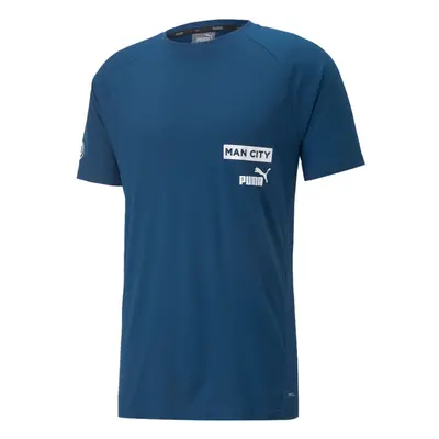 (M) Man City Casuals Tee (Blue)