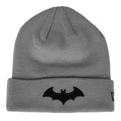 Batman Hush Logo Era Cuffed Knit Beanie, Grey