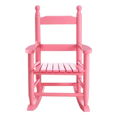 Pink Rocking Chair, Non-Harmful Children's Chair, Easy to Balance Kiddie Chair, Adjustable Playr