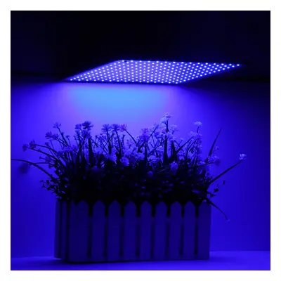 15W 225LED Grow Light Blue Lamp Ultrathin Panel Hydroponics Indoor Plant Veg Flower AC85-265V