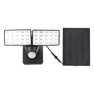 (Type A) Modes Double Heads LED Solar Light Outdoor Motion Sensor Rotatable Waterproof Wall Lamp