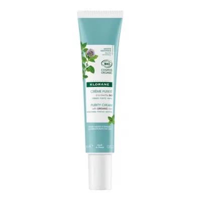 Klorane - Aquatic Mint Purity Cream ( smÃ­Å¡enÃ¡ a mastnÃ¡ pleÅ¥ ) - LehkÃ½ hydrataÄnÃ­ krÃ©m 4