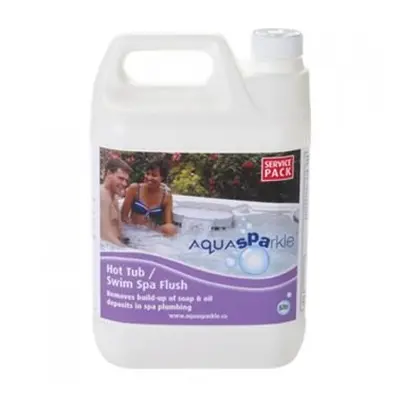 AquaSPArkle - Service Pack - Hot Tub Flush X litre jacuzzi cleaner