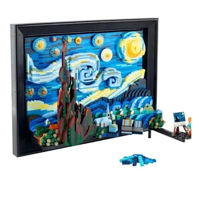 (2316pcs) Vincent The Starry Night 2316pcs Moc Art Painting Building Blocks