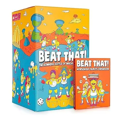 Beat That! - Main Game & Household Objects Expansion Bundle - Party Games & Family Games, Games 