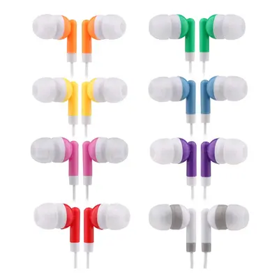 CN-Outlet Wholesale Kids Bulk Earbuds Headphones Pack Multi Colore