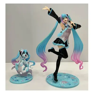 (blue, Pack of 1) Vocaloid Hatsune Miku Figure My Little Pony Bishoujo Pinkie Pie Fluttershy Ani