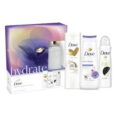 Care & Hydrate Moisturising Gift Set with a water bottle gifts for her piece