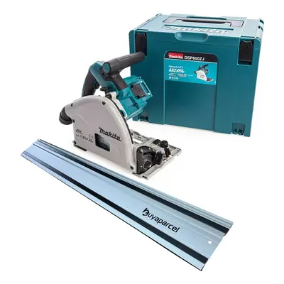 Makita DSP600ZJ 36v Twin 18v Brushless Plunge Cut Circular Saw 1x1.5m Guide Rail