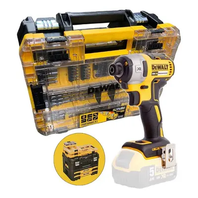 Dewalt DCF887N 18V XR G2 Brushless Speed Impact Driver + Tstak Case + 85pc Set