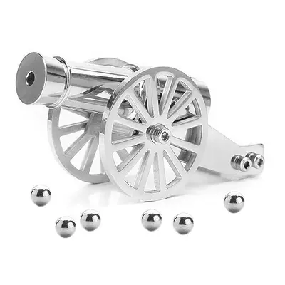 Mini Napoleon Cannon Model Metal Replica Desktop Decorating and Collectibles