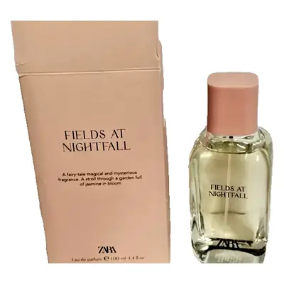 Zara Fields At Nightfall Eau De Parfum Fragrance 100ml 3.4 Oz New