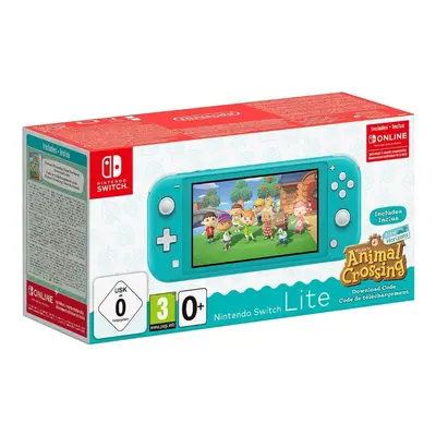 Nintendo Switch Lite Turquoise + Animal Crossing: New Horizons