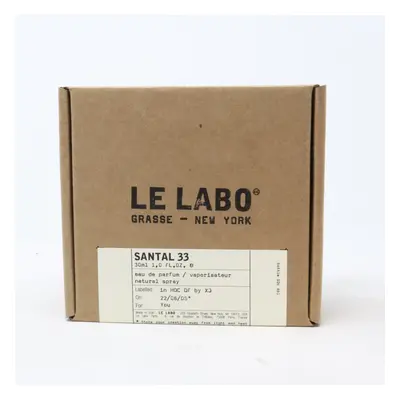 Santal by Le Labo Eau De Parfum 1.0oz/30ml Spray New With Box