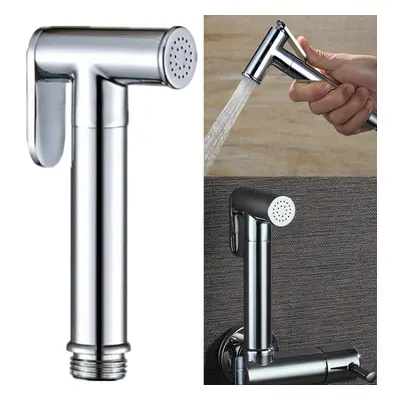 Brass Shataf Douche Kit Portable Toilet Bidet Handheld Chrome Sprayer Shower Head