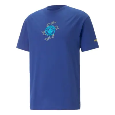 (M) Man City Chinese New Year Graphic Tee (Blue)