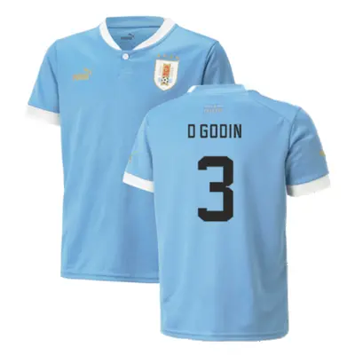 (M) Uruguay Home Shirt (D Godin 3)