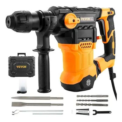 Vevor YSDCZXMC32MM1HR4RV1 1.25 in. Modes SDS-Plus Chipping Hammers Rotary Hammer Drill Corded Dr