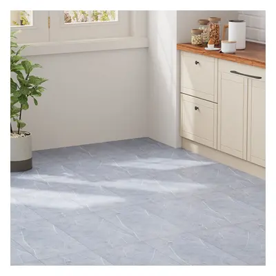 28Pcs 60x30cm Stone Texture Self Adhesive PVC Flooring, Grey Crack