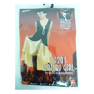 Large Ladies Gatsby Girl Costume - costume gatsby dress girl fancy 1920s outfit flapper ladies c