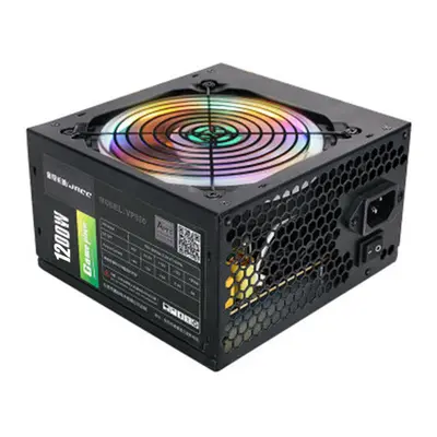 1200W 12V PFC Desktop Gaming PC Power Supply 8PIN + 2x6PIN Silent Fan with LED Light