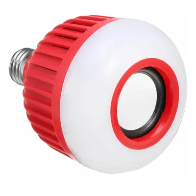 (Red) E27 RGB Wireless bluetooth Speaker Lights Smart LED Bulb Music Lamps + Remote Control AC11