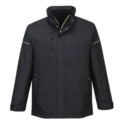 (S, Black) Portwest Mens PW3 Winter Jacket