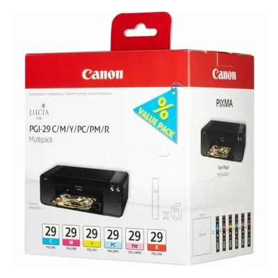 Canon 4873B005 (PGI-29) Ink cartridge multi pack, Pack qty