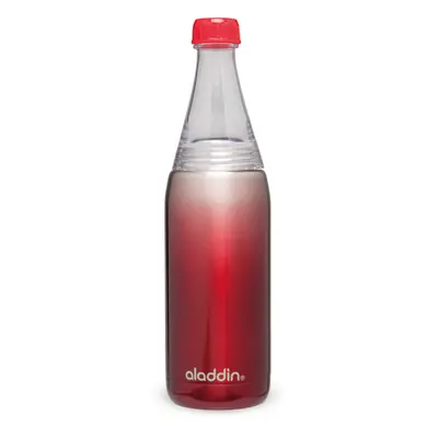 Aladdin Fresco Twist and Go Stainless Steel Vacuum Insulated Water Bottle Red 0.6 Litre