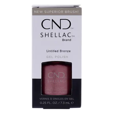 Shellac Nail Color - Untitled Bronze by CND for Women - 0.25 oz Nail P