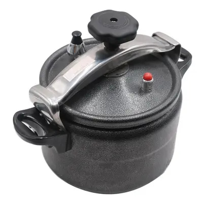 (black, 5L) 3l/5l Explosion-proof Pressure Cooker Kitchen Stew Pot Outdoor Camping Cooking Pot F