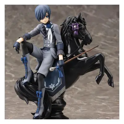 (as the picture) Anime Black Butler Book Of Circus Kuroshitsuji Ciel Sebastian Michaelis Pvc Col