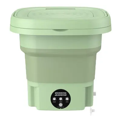 (green, EU/1PC) Mini Washing Machine Portable Washing Machine Folding Washing Machine , Suitable