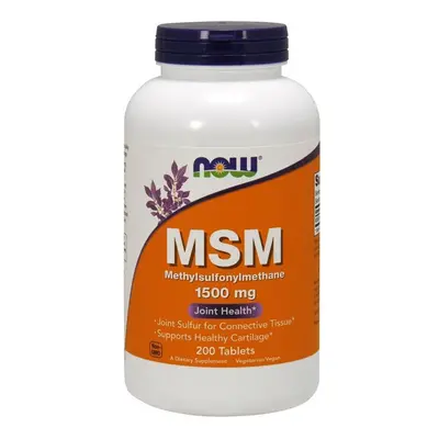 NOW Foods MSM Methylsulphonylmethane, tabs (1500mg)