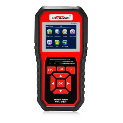 Konnwei Universal Scanner Code Reader Tool Car Engine Fault Code Scan Camera