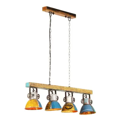 vidaXL Industrial Ceiling Lamp W Multicolour 111cm E27 Wall Light Fixture